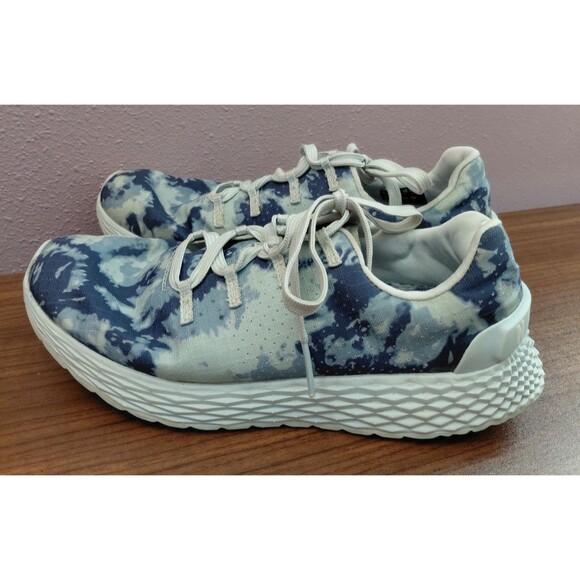 NoBull Allday Ripstop Runner Teal TyeDye Sneakers W 8.5/ M7 - Picture 3 of 8